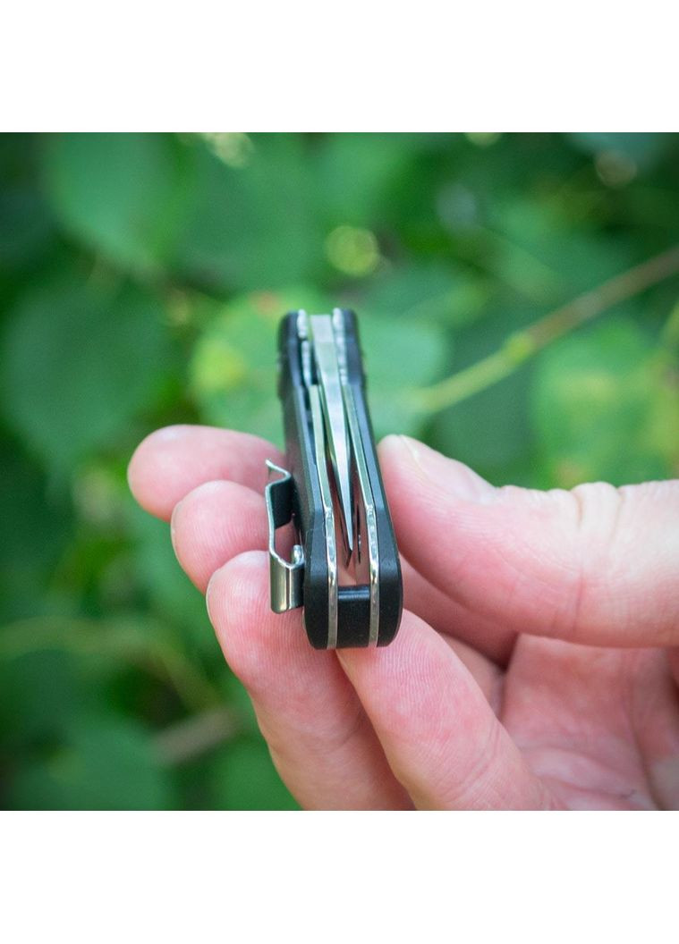 Ніж складаний FH41S-BK сталь D2, чорна рукоятка G10 Firebird (363132522)