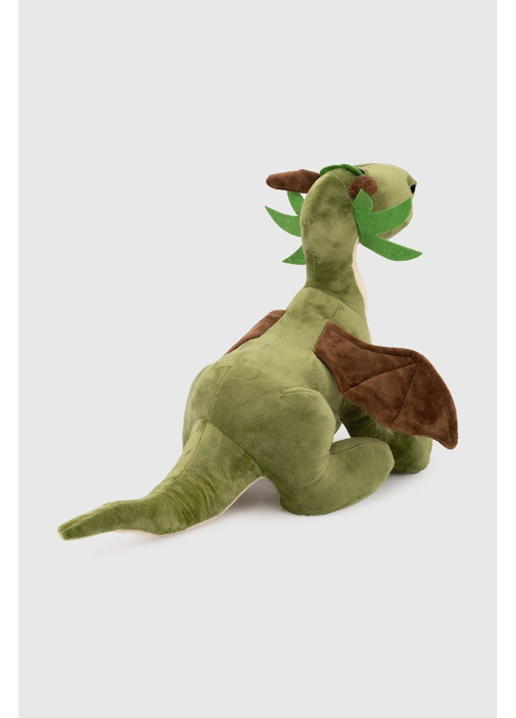 М'яка іграшка Дракон JR52624 Зелений 35 см (2000990384324) JINGRONGWANJU (364358464)