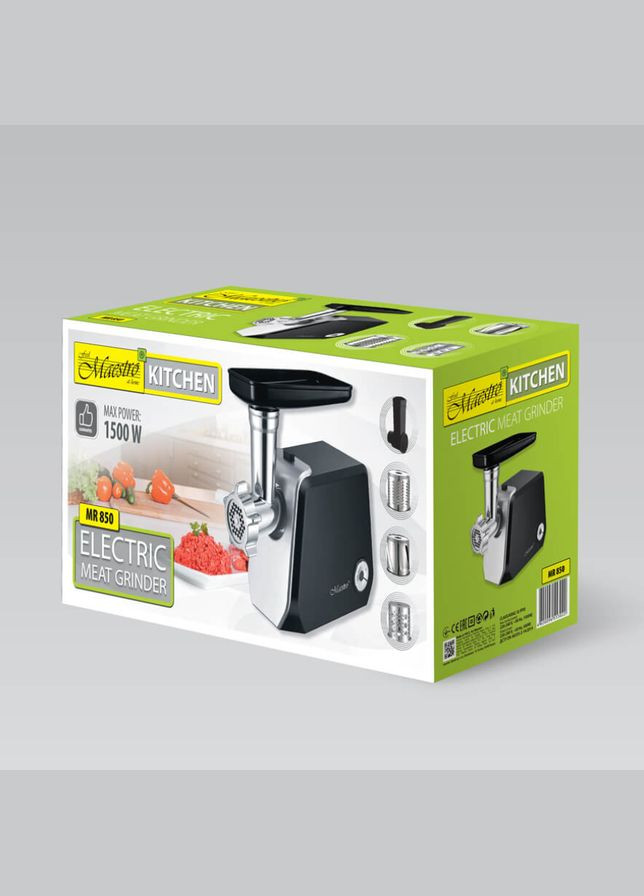Мясорубка MR-850 (MR-850) черная Maestro (335048107)
