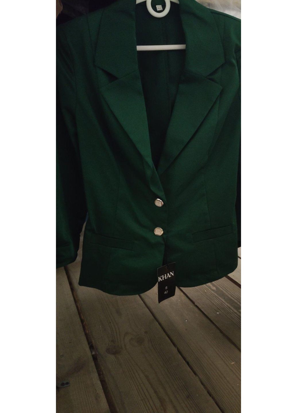 Цветной женский классический пиджак, арт. 15 мята KHAN - всесезон