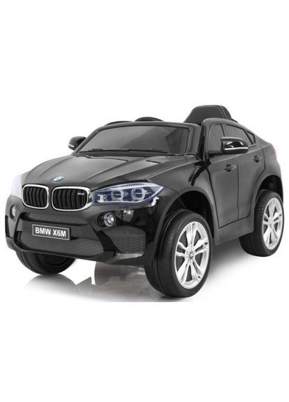 Дитячий електромобіль BMW X6M 2 мотори по 35 W, 2х6V7AH, MP3, USB Black Bambi (365752971)
