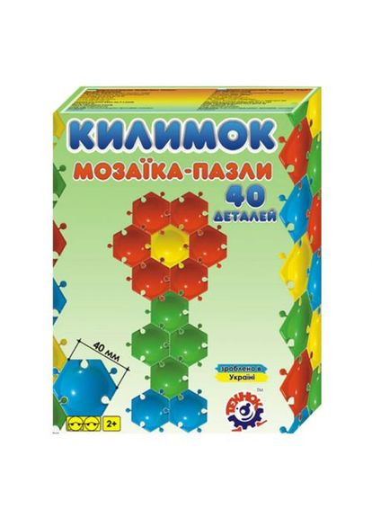 Мозаїка-пазл "Килимок" (40 елементів) ТехноК (361420524)