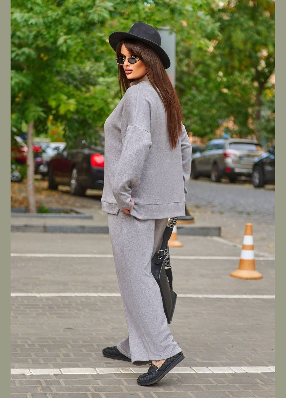 Жіночий костюм з ангори колір джинс New Trend (304990075)