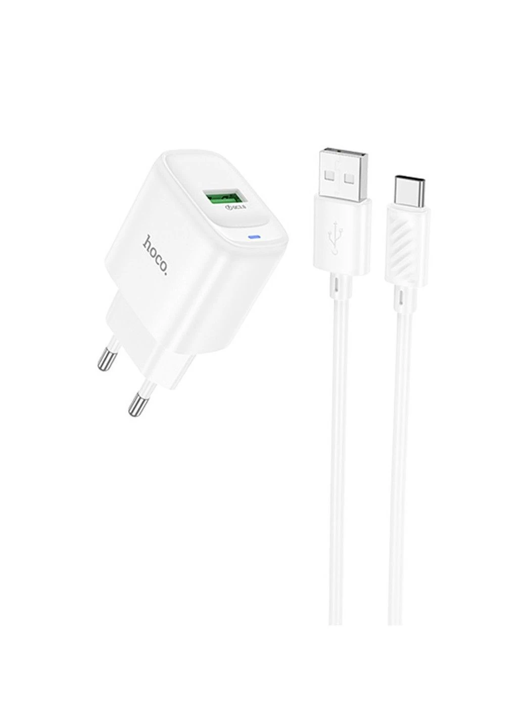 СЗУ C140A Smart QC3.0 (1USB/3A) + Type-C Hoco (389069378)