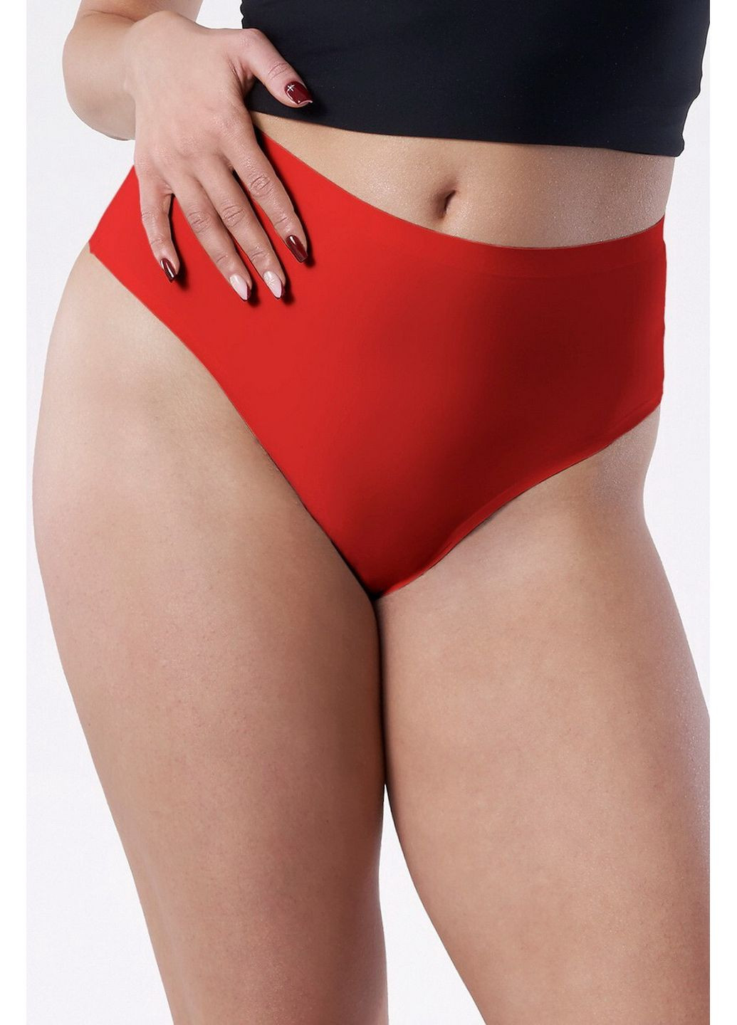 Стринги бесшовные с высокой посадкой String Maxi Julimex (351583000)