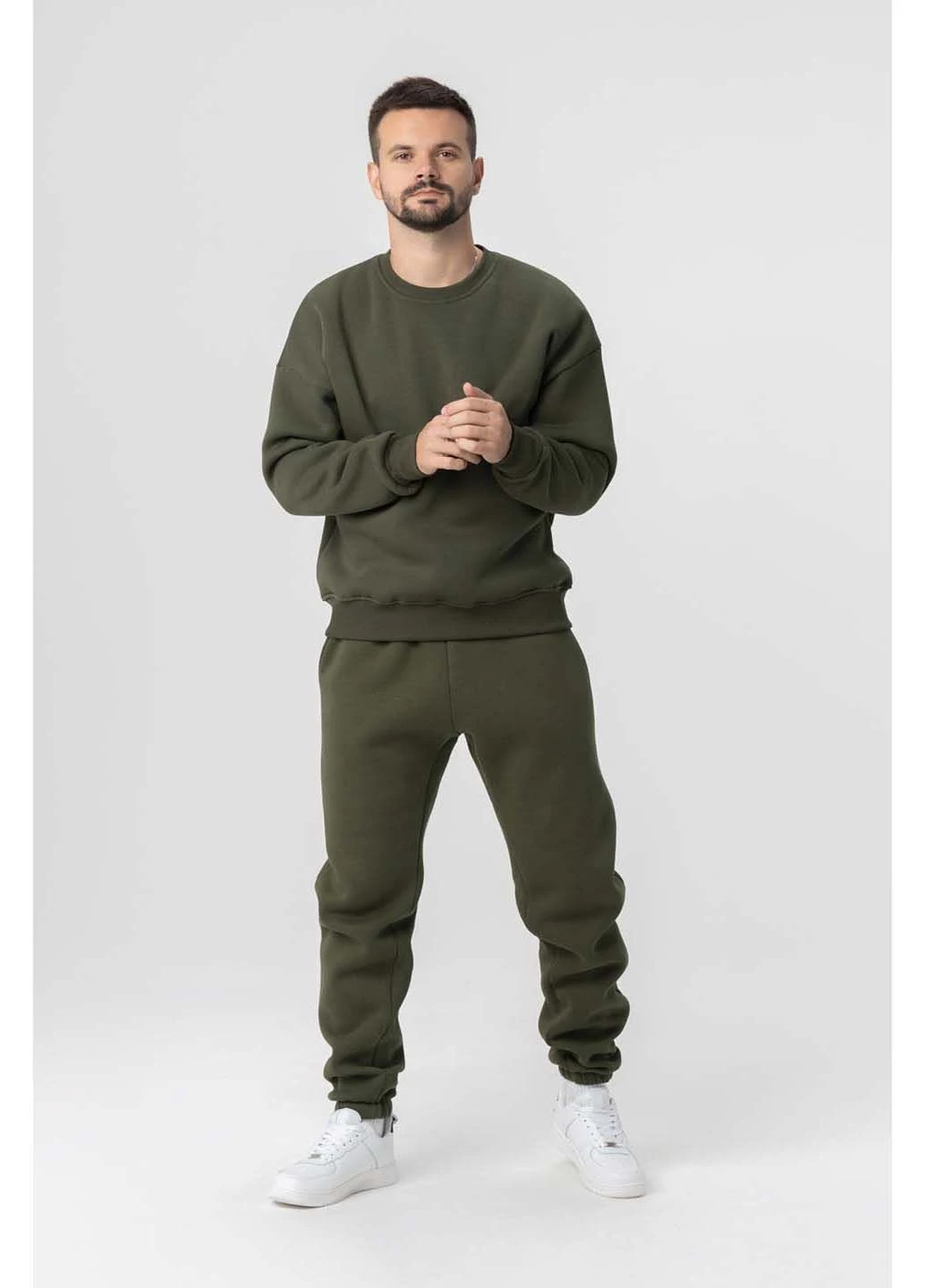 Хаки спортивные зимние брюки Demos