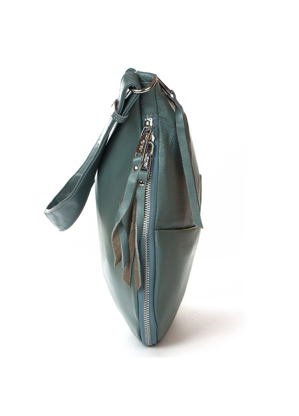 Женская кожаная сумка 2032-9 L-green Alex Rai (291682962)