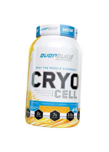 Аминокислоты для выносливости и восстановления, Cryo Cell, 1476г Манго (28402002) EverBuild Nutrition (352168114)