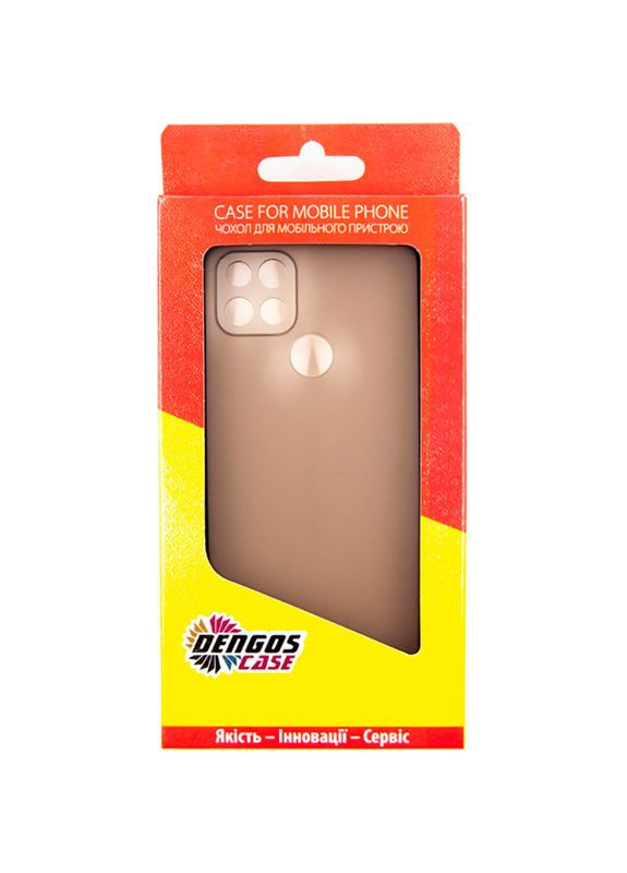 Чехол для Oppo A15/A15s Black (DGTPU-MATT-67) DENGOS (316695873)