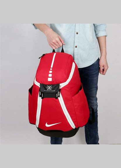 Рюкзак elite max air team 2 червоний Nike спортивний рюкзак (294342561)