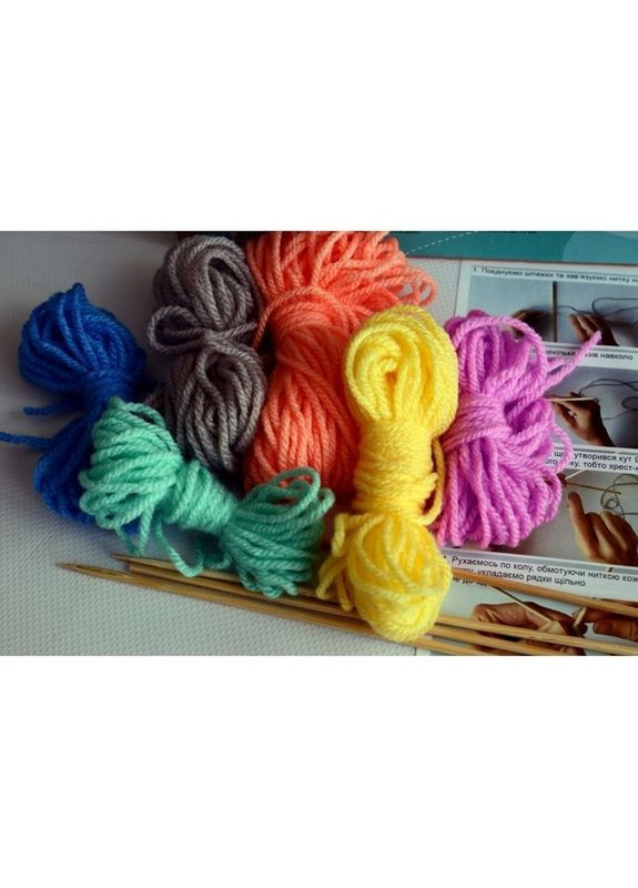 Набір дитячої творчості "Плетіння-Велика мандала" ПМ-001 УМНЯШКА (304998842)