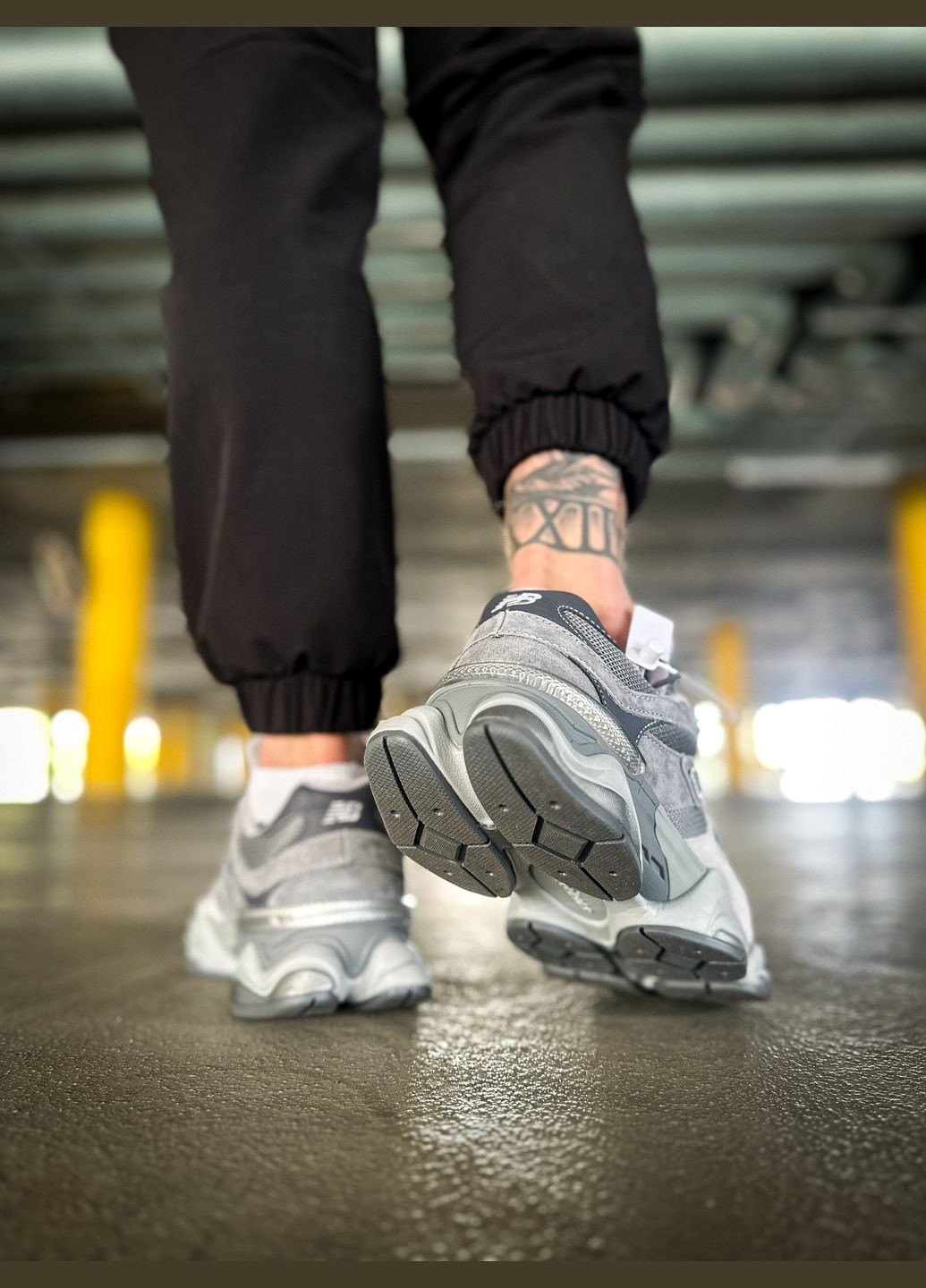 Кросівки жіночі і чоловічі New Balance 9060 shadow grey concrete silver | Нью Беланс 9060 сірі No Brand сірі всесезони (311314459)