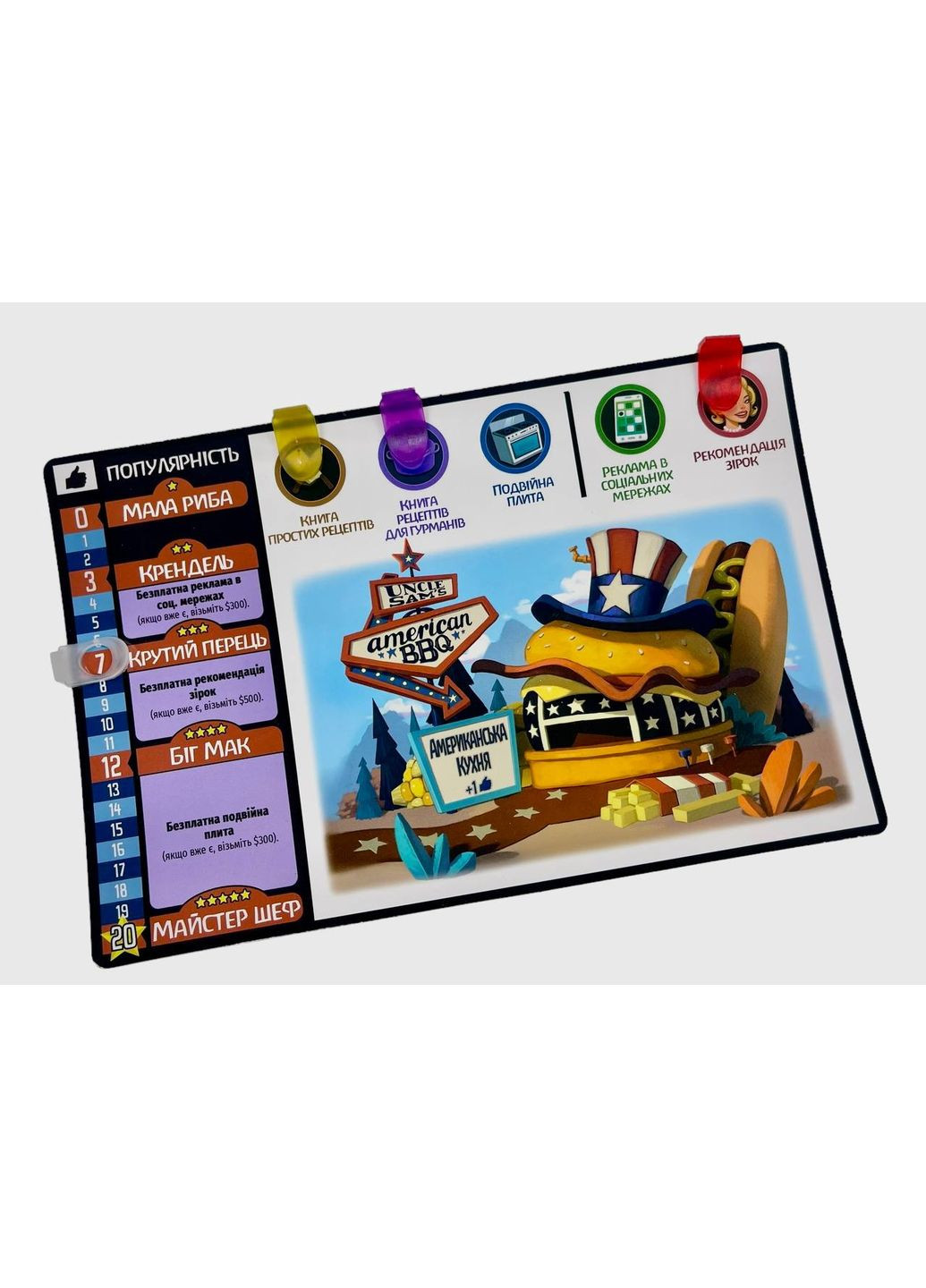 Настільна гра Битва Ресторанів (Rival Restaurants) Нова Ера (371876900)