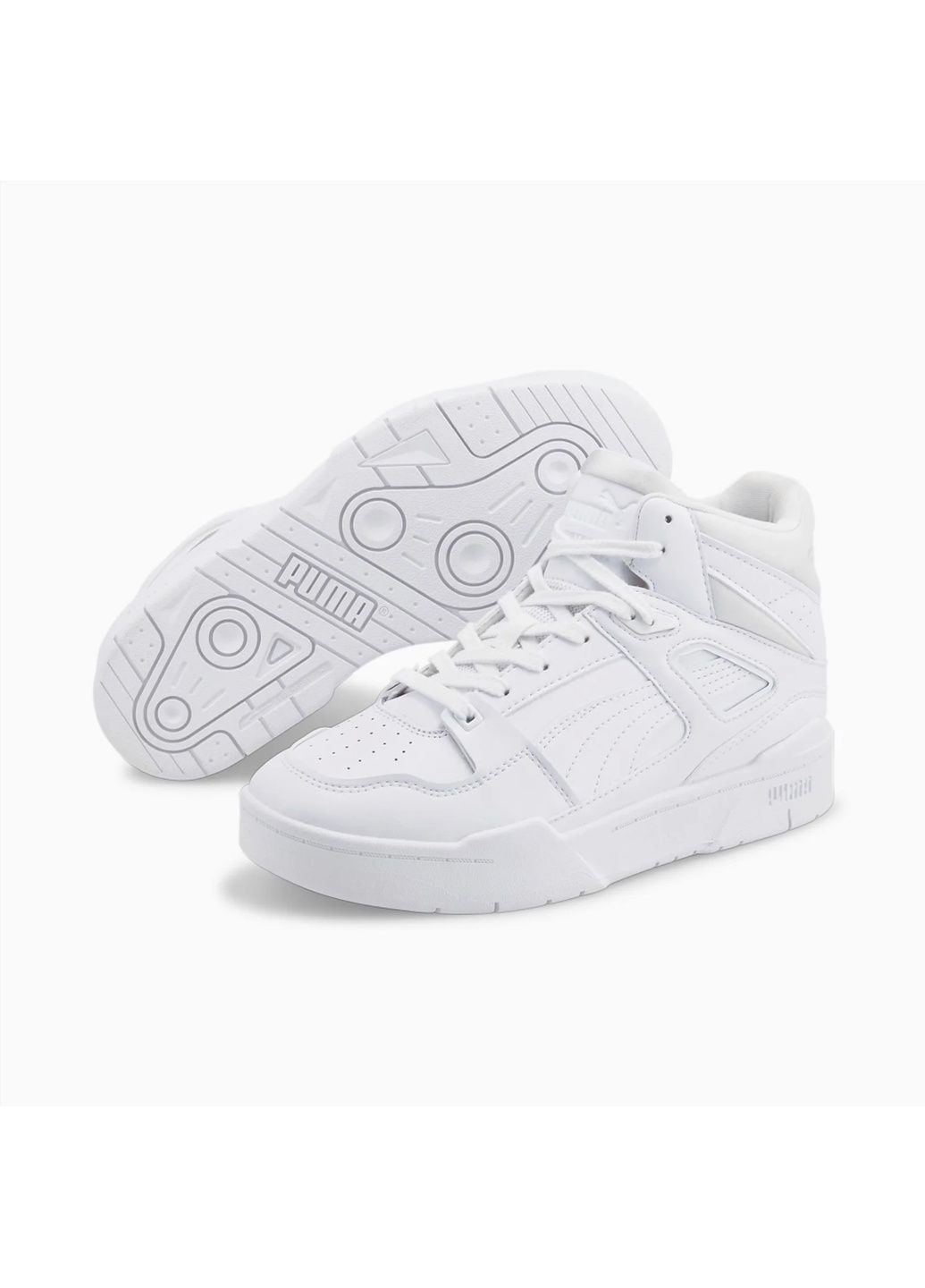 Кроссовки женские Slipstream Mid White 386565-02 Puma белые (364838907)