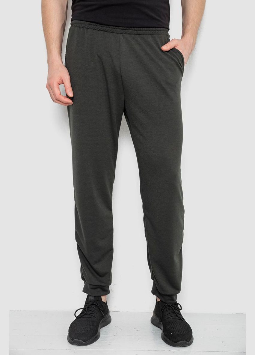 Темно-серые спортивные, кэжуал демисезонные брюки Bawali