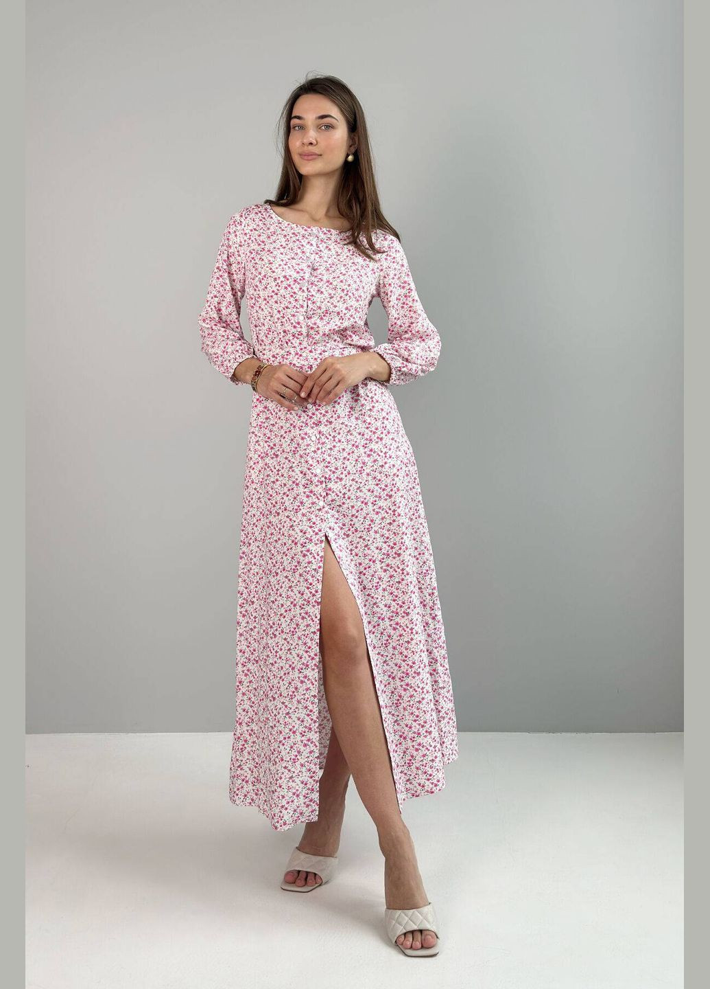 Молочна сукня Nenka з квітковим принтом