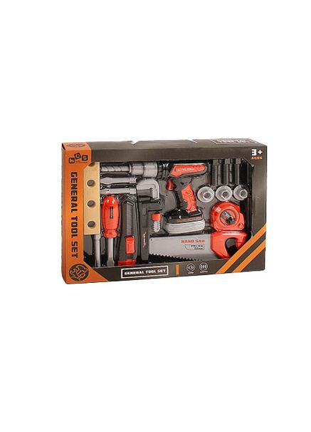 Набор инструментов 778-22, 17 элементов, автоматический шуруповерт, на батарейках, аксессуары, в коробке (6967068401412) No Brand (302966007)