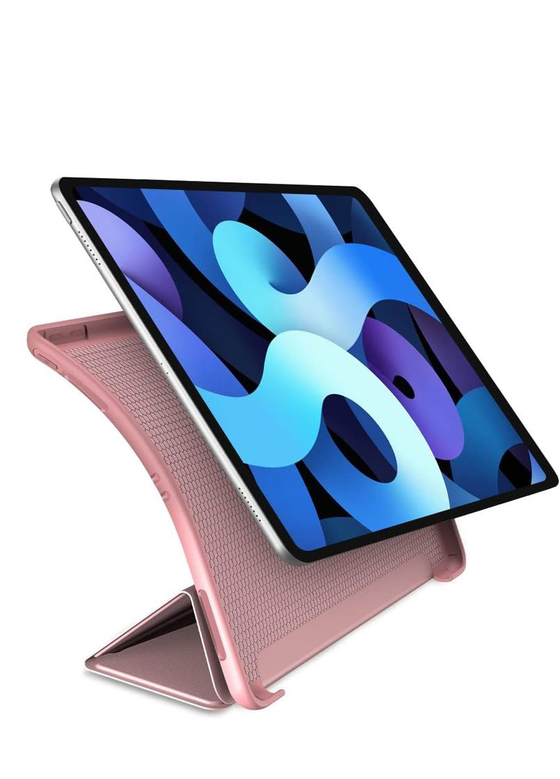 Чехол Tri Fold Soft TPU Silicone для Apple iPad Air 11" M2 2024 Pink (711410) BeCover (366220134)