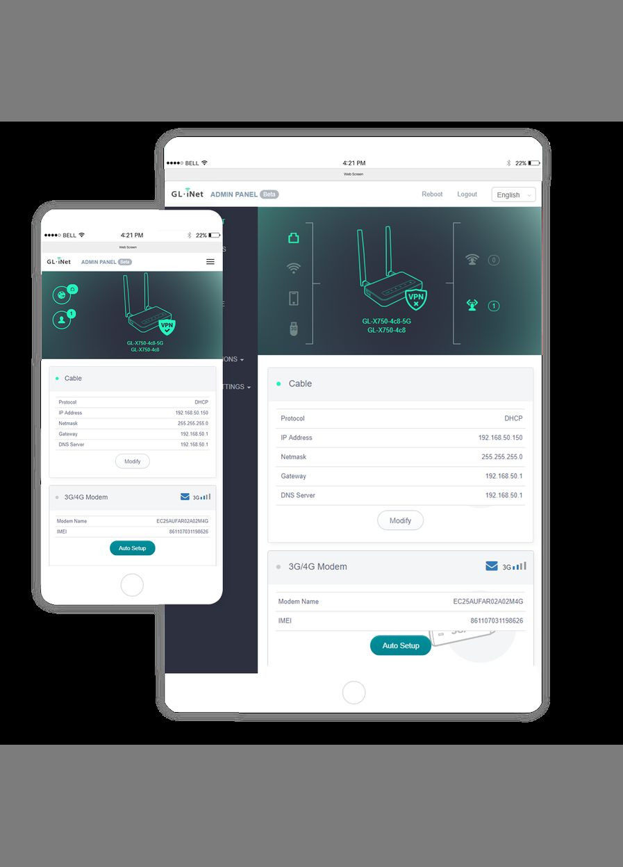 4G LTE роутер GLiNet Spitz GL-X750V2 GL.iNet (315423478)