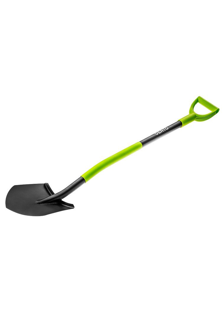 Лопата штикова загострена (арт. 15G010), 1250 мм, для садових та будівельних робіт Verto (354198195)