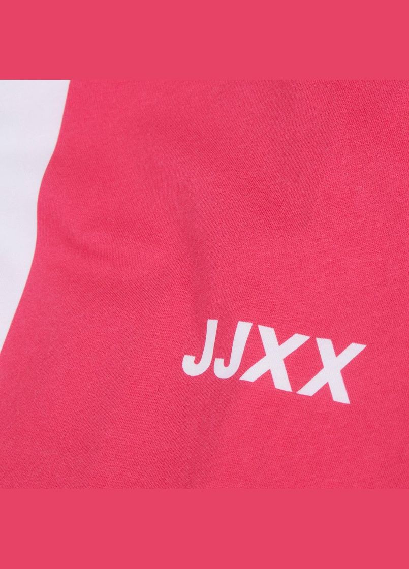 Белая футболка basic,белый с принтом розовый,jjxx Jack & Jones