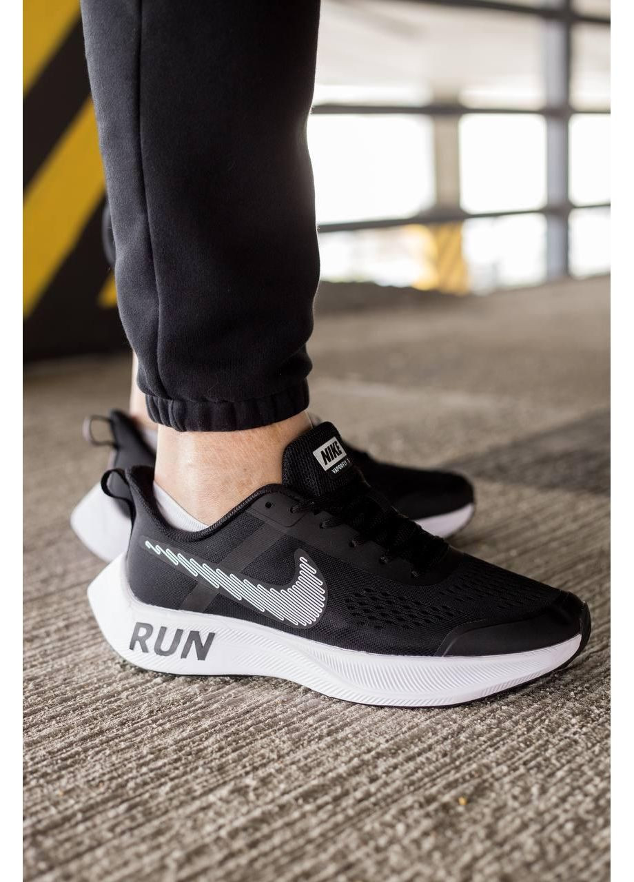 КРОССОВКИ ЖЕНСКИЕ NIKE ZOOM VAPORFLY 3 BLACK WHITE НАЙК АИР ЗУМ No Brand чёрные демисезоны (367168443)