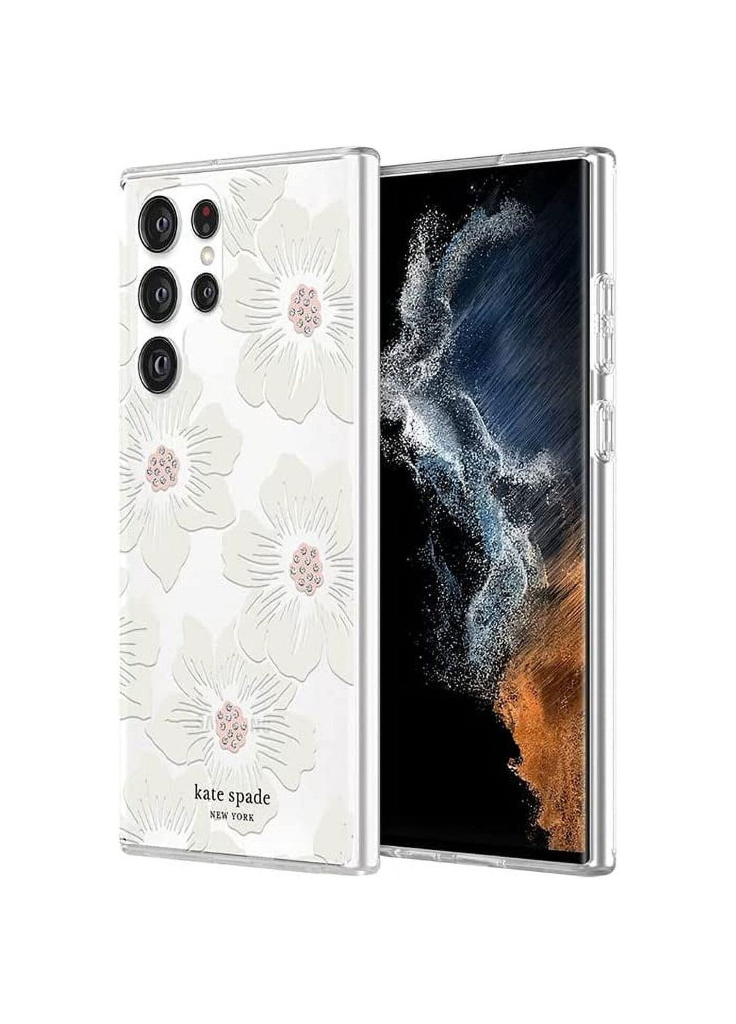 Чехол-накладка NY Defensive для Samsung Galaxy S22 Ultra SM-S908 Hollyhock Floral (KSSA-080-HHCCS) Kate Spade (341487360)