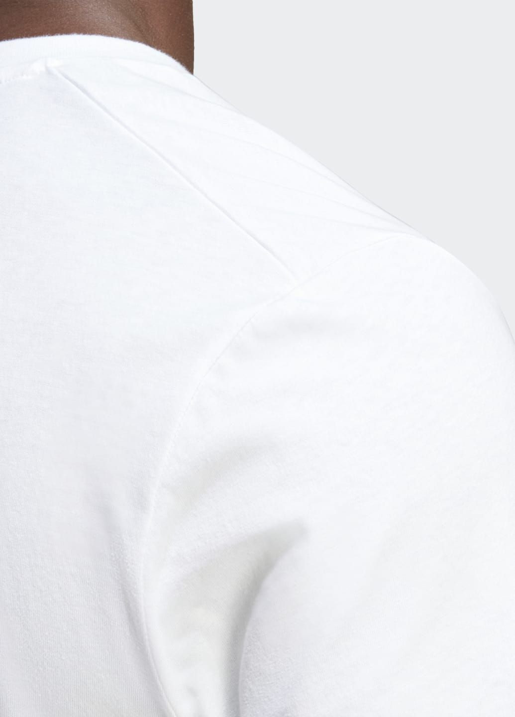 Белая футболка terrex classic logo adidas
