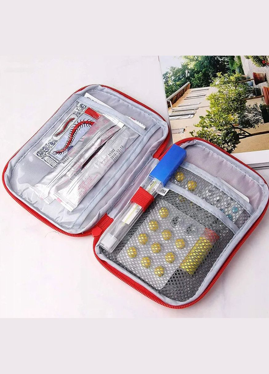 Міні-аптечка в сумку, дорожня, органайзер для ліків 18x13см ( код: IBH053R ) No Brand (331902298)