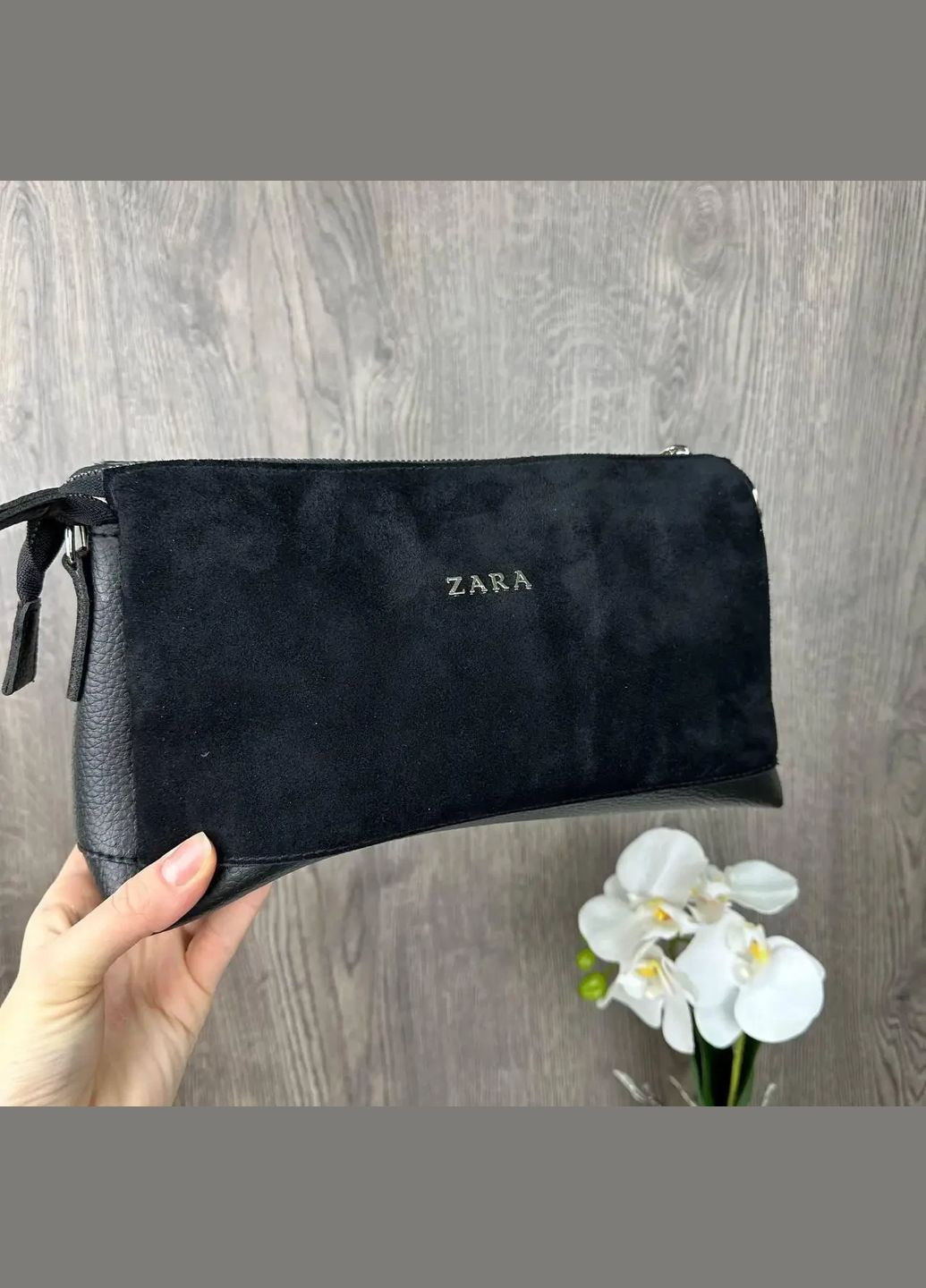 Міні сумочка жіноча замшева PTR No Brand (317763487)