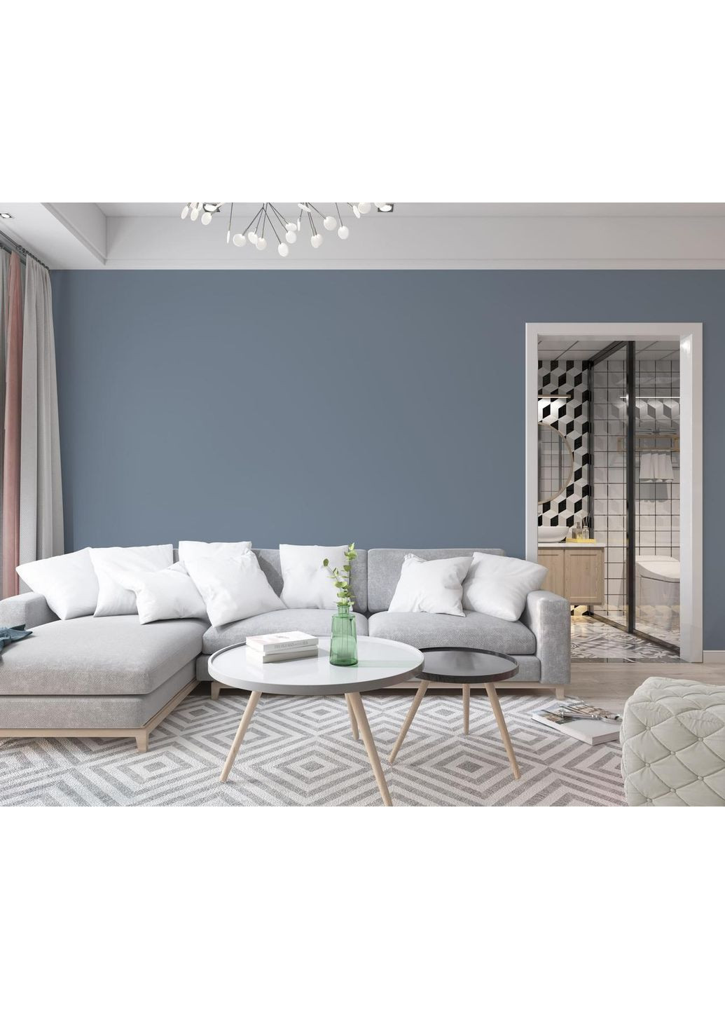 Фарба інтер'єрна Латексна 3020-R90B Намисто 3 л SkyLine (361045002)