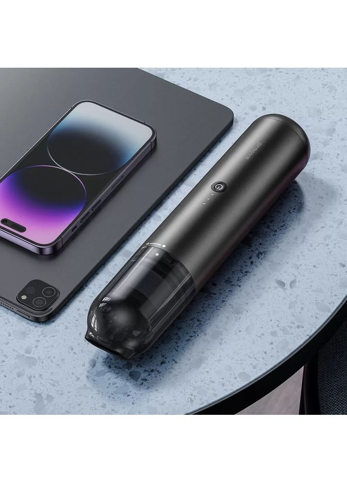 Аккумуляторный автомобильный беспроводной пылесос 120W с щетками в комплекте Void Assistant C2 Black Proove (350348962)