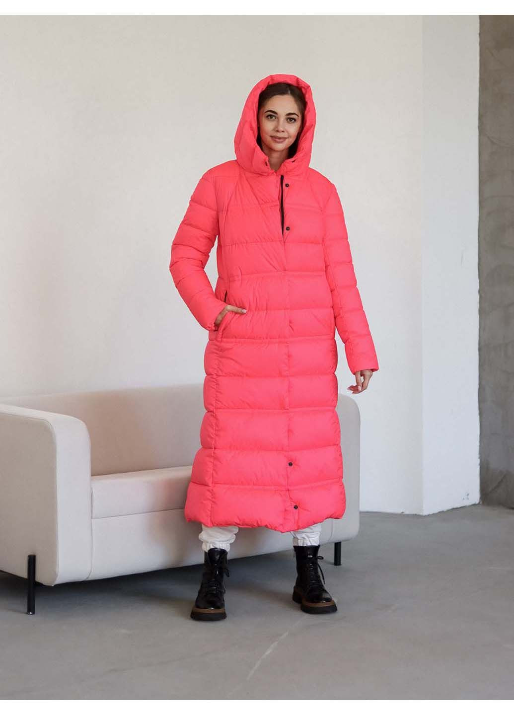 Рожевий зимній Пуховик indigo.limited