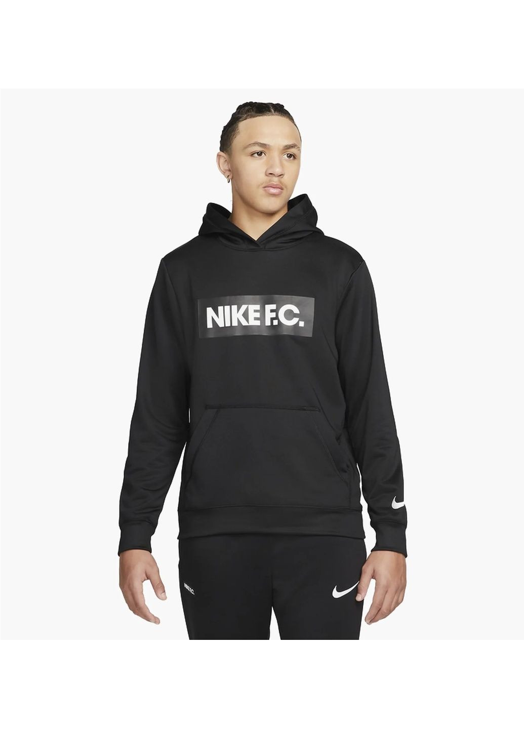 Худи мужские Mens Soccer Hoodie Black Dc9075-010 Nike (364839108)
