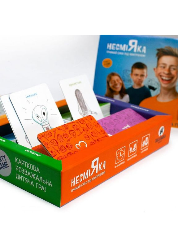 Настільна гра НесміЯка (Nonsmile) (укр) ( ) Така Мака 4820211960018 (370762417)