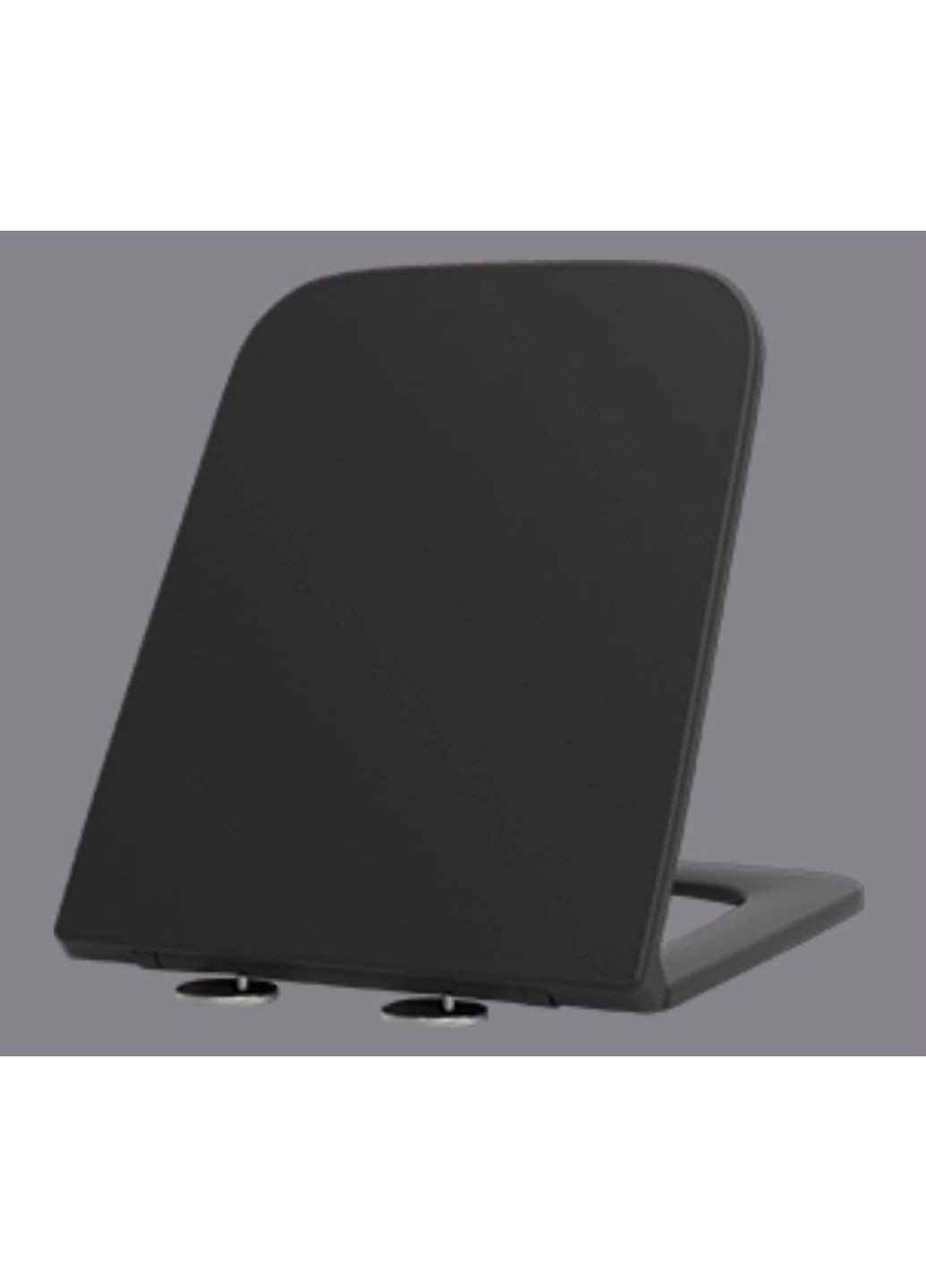 Подвесной унитаз Premium Quadro-0302-R Black 530x360x365mm, система смыва RIMLESS (MP6455) Mixxus (321213718)