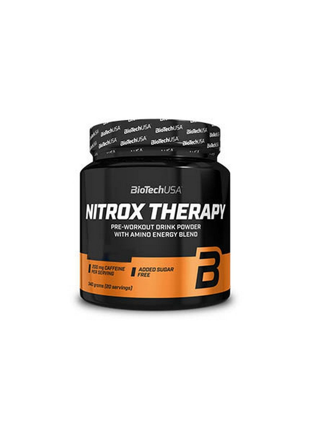 Предтренировочный комплекс Nitrox Therapy, 340 грамм Персик Biotech (293481399)