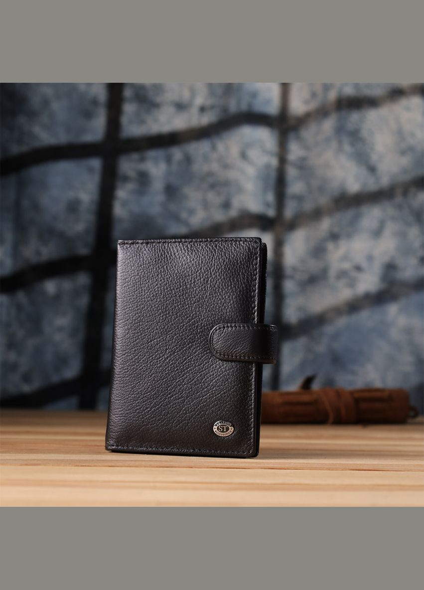 Містка обкладинка на документи унісекс з натуральної шкіри 23116 st leather (331906337)