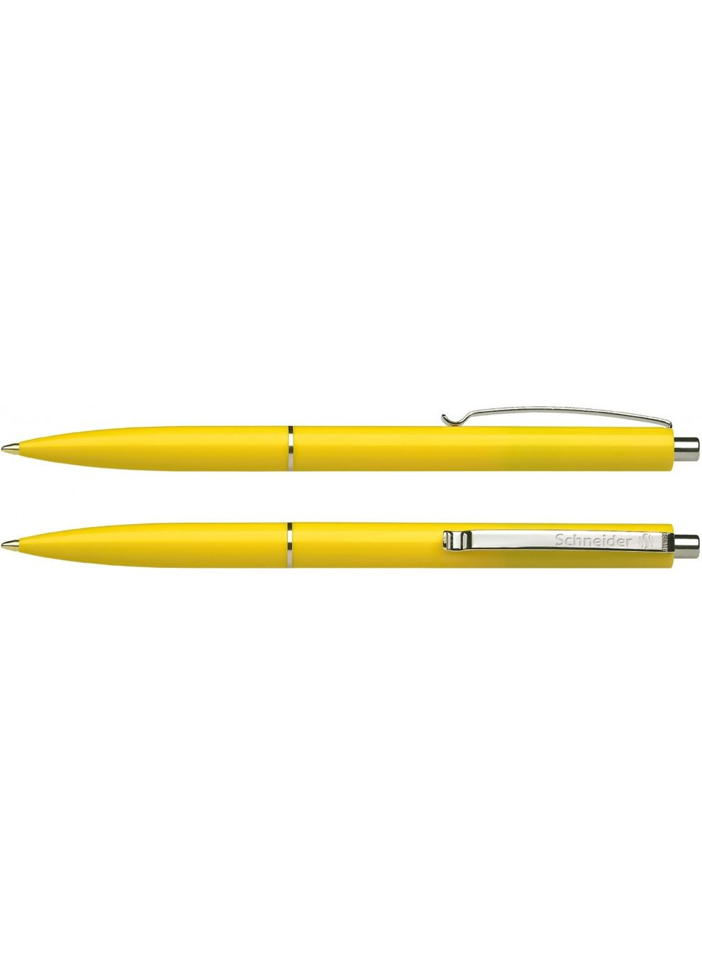 Ручка кулькова К15 корпус жовтий, пише синім Schneider (280927891)