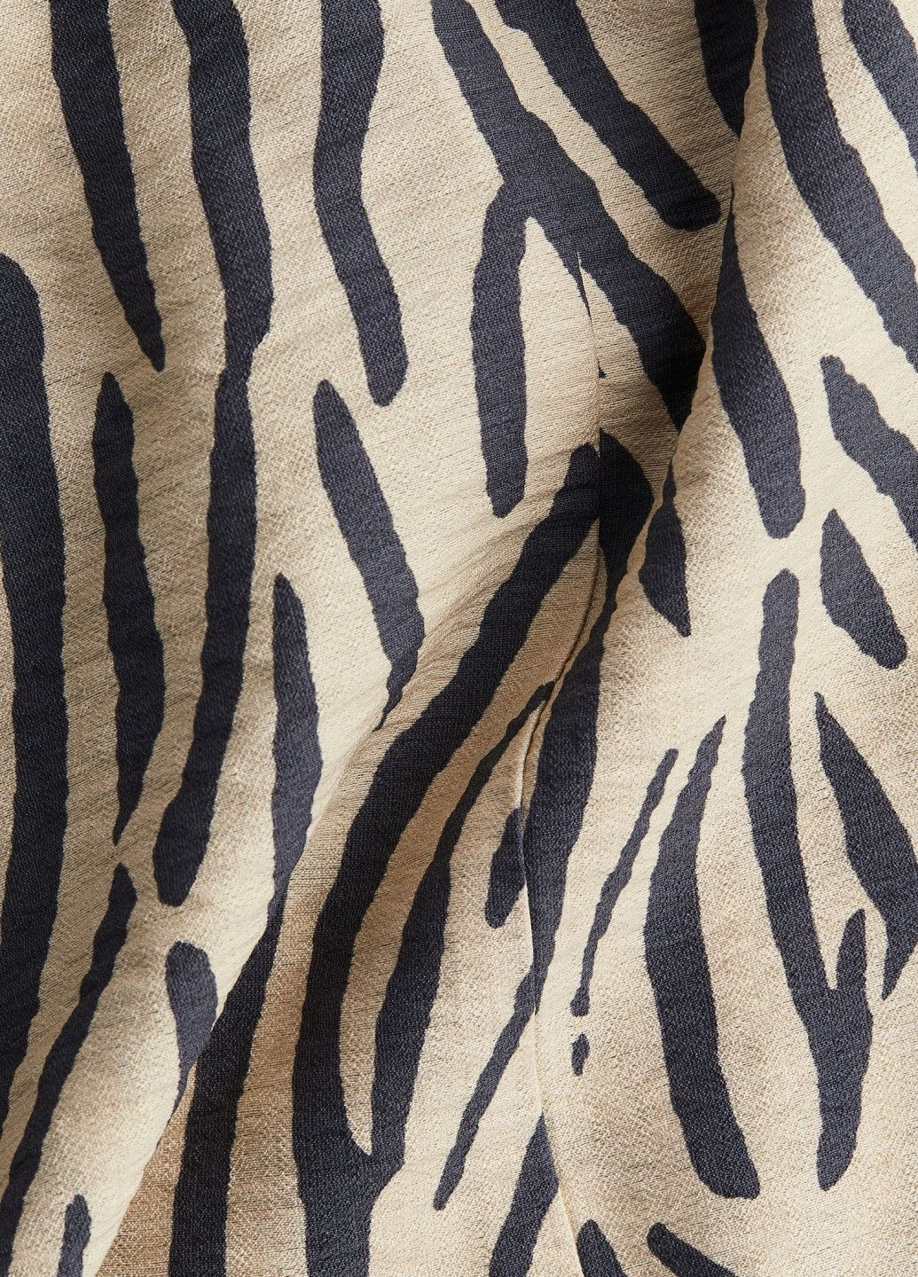 Світло-бежева кежуал сукня H&M з тваринним принтом