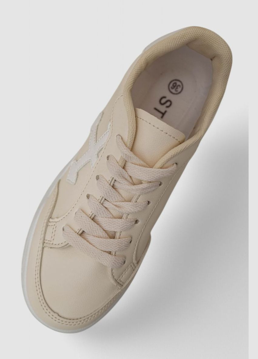 Бежеві кеди жіночі Ager 248RAD15