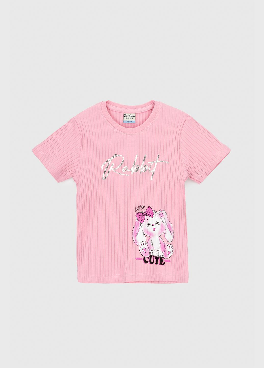 Рожева літня футболка Baby Show