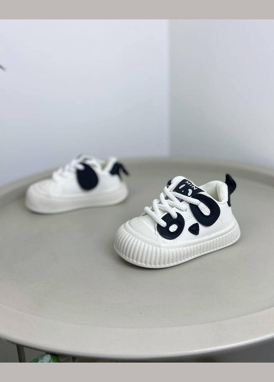 Белые детские кроссовки белые 1089 No Brand