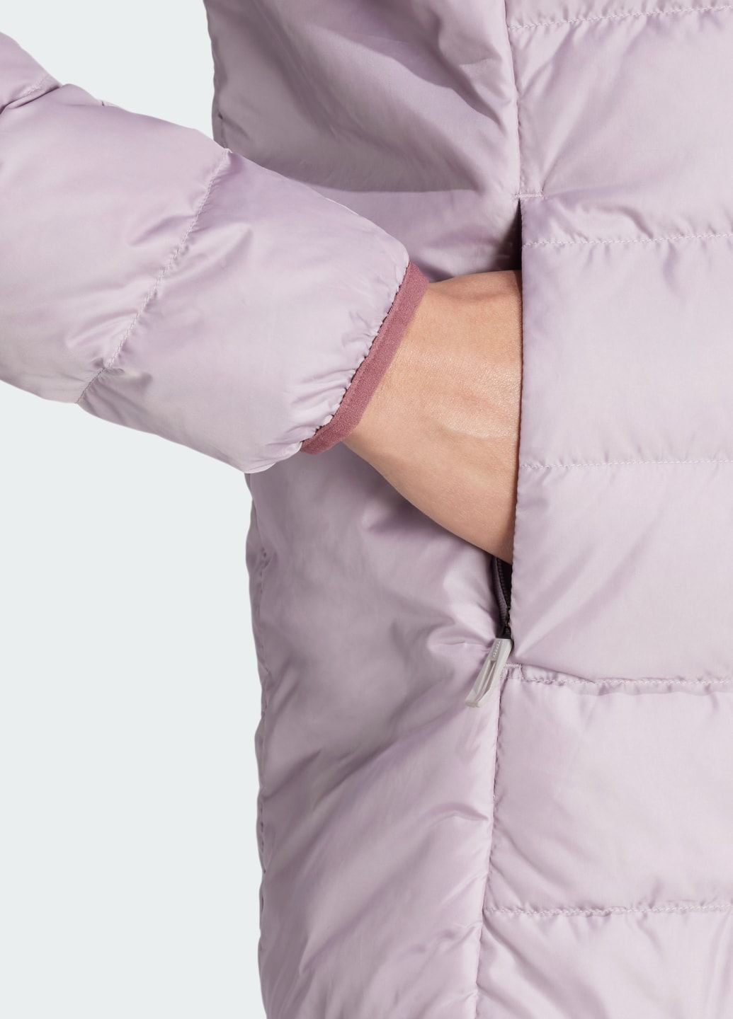 Фіолетова демісезонна куртка terrex multi light down hooded adidas