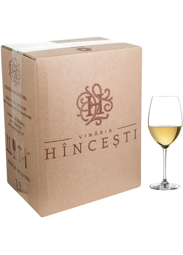 Вино Ркацителі біле сухе 10 л 12% Hincesti (346497844)