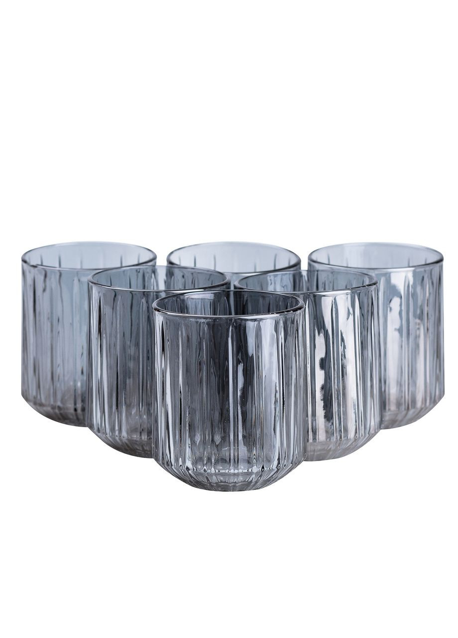 Склянки 315 (мл) набір склянок 6 шт для напоїв скляні 95 (мм) HP530 TS Kitchen (331785039)