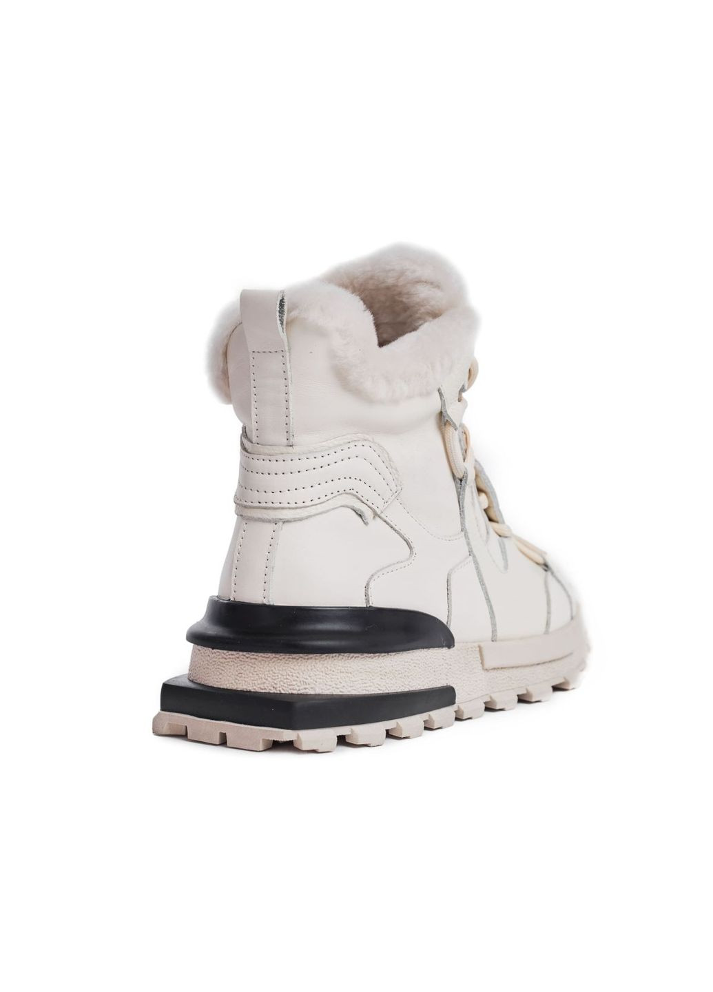 Зимние кроссовки LOTTNI 4577 Lottini молочные зима (301650972)