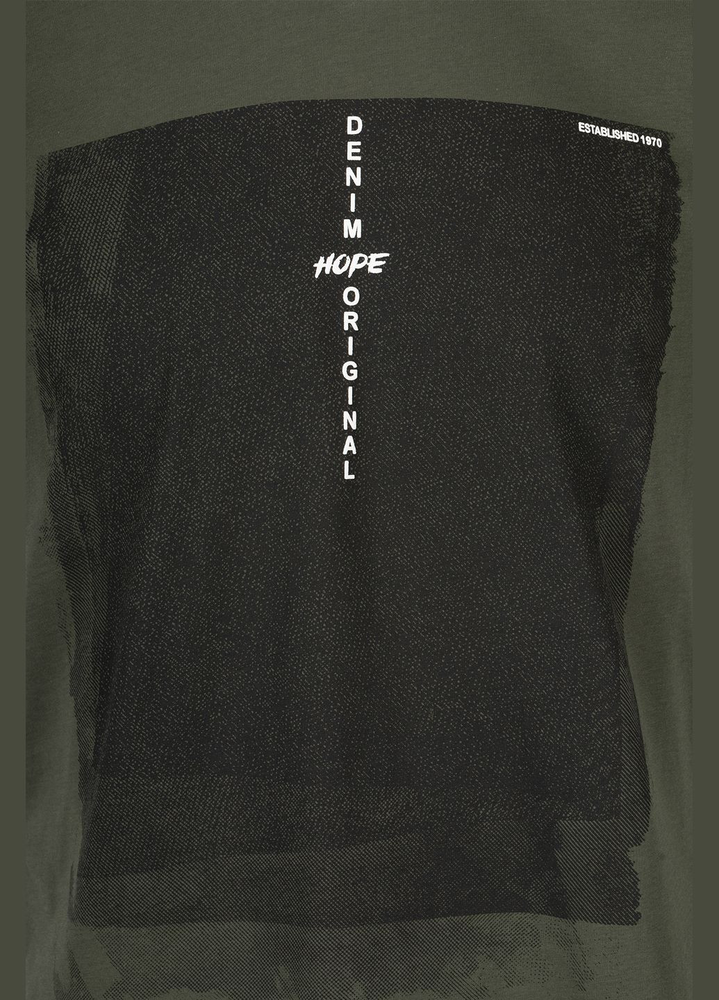 Хаки (оливковая) футболка Hope