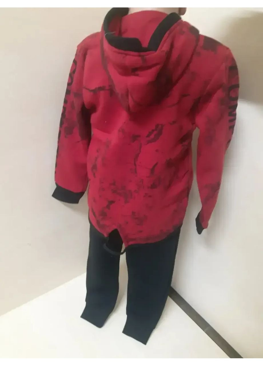 Зимовий теплий спортивний костюм для хлопчика підлітка блискавка фліс бавовна Угорщина розмір 98 110 116 122 138 134 146 152 No Brand (369478515)