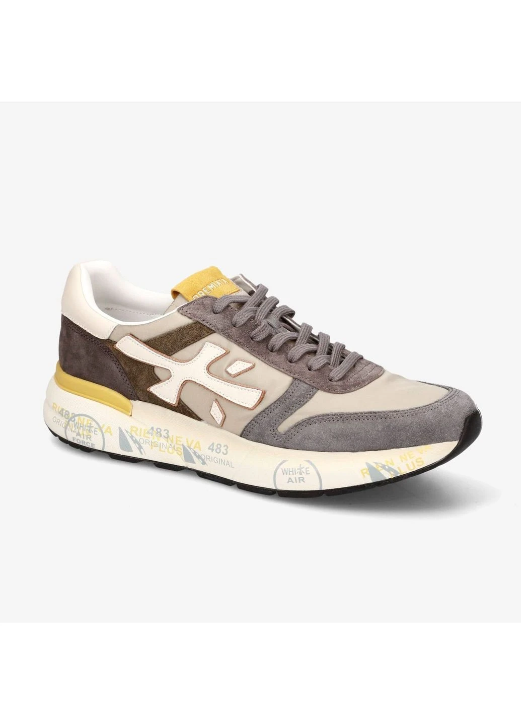 Коричневі кросівки mick brown mick-7713 Premiata